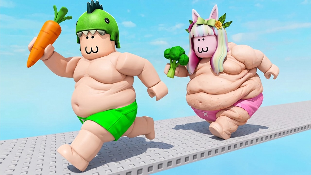 [로블록스] 뚱뚱해져서 친구에게 괴롭힘을 당했어요!! 살을 빼요!! 도리수니 [1 Fat To Fit]