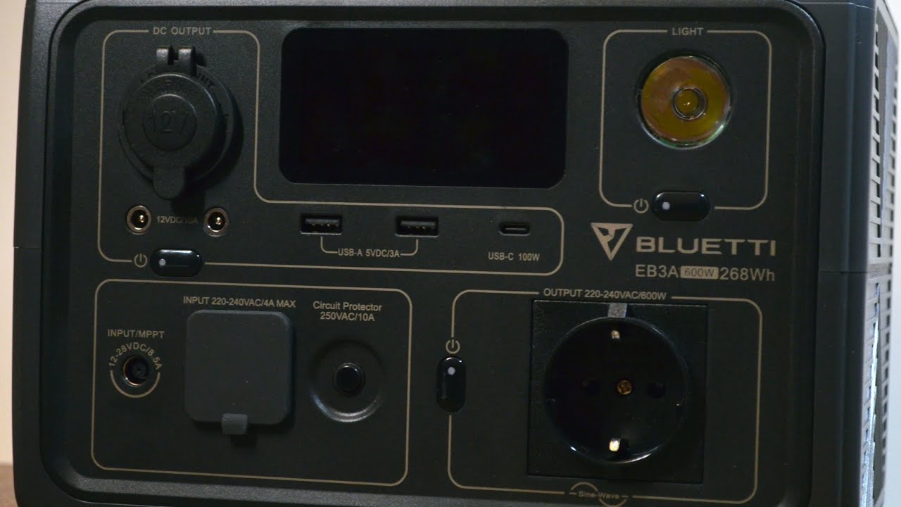Зарядна станція Bluetti EB3A. Детальний огляд та досвід користування