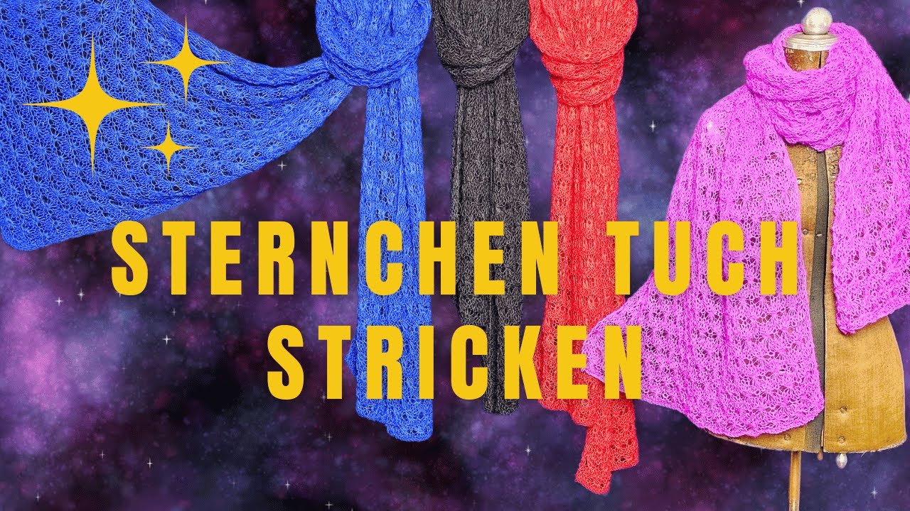 ✨Sternchen Tuch stricken – ein magisches Tuch inspiriert von ACOTAR