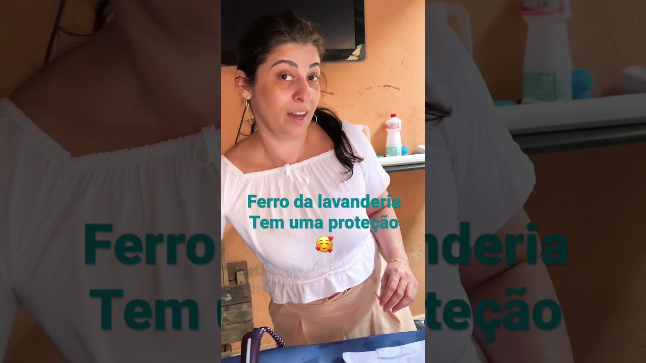 ferro de #passar roupas de lavanderia tem prote&ccedil;&atilde;o e n&atilde;o deixam marcas e n&atilde;o brilham os tecidos
