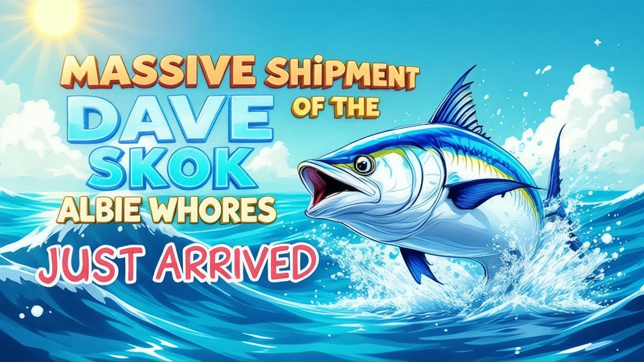 Dave Skok Albie Whore flies!! Largest shipment of his hand tied Fly Fishing Flies of the season.