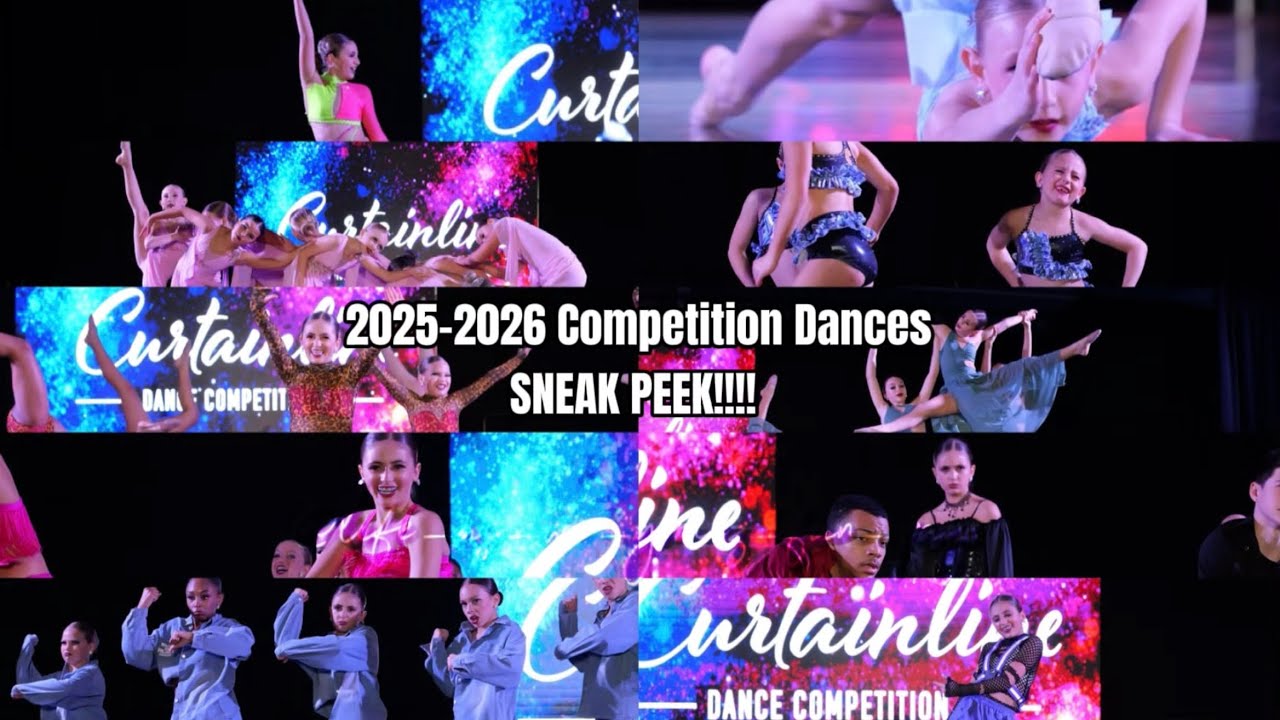 2025-2026 COMPETITION DANCES SNEAK PEEK!! (In long form 😉)