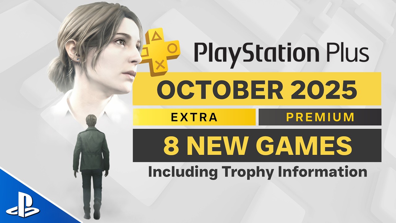 PlayStation Plus Extra & Premium Games October 2025