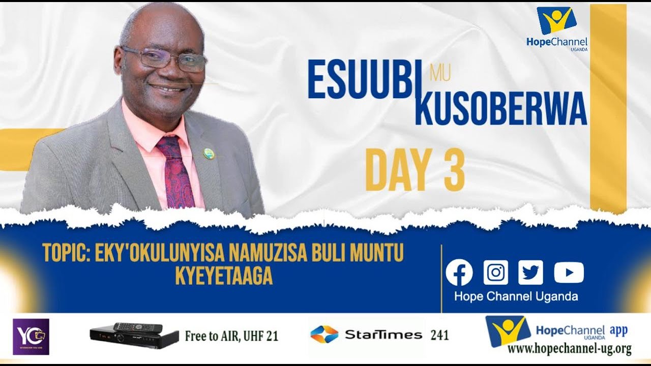 EKY'OKULWANYISA NAMUZISA BULI MUNTU KYEYETAAGA | DAY 3  |  PR. SAMUEL KAJOBA