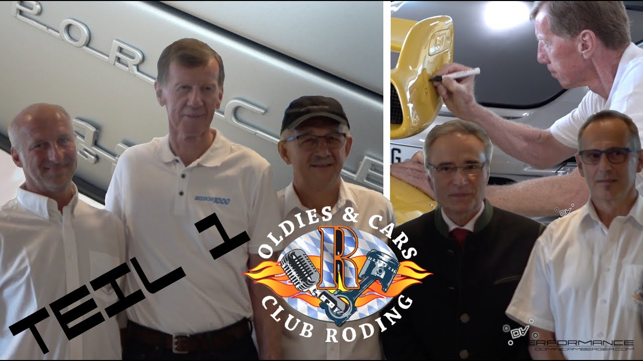 OCC Roding Schirmherrnbitten mit Walter R&ouml;hrl 2017