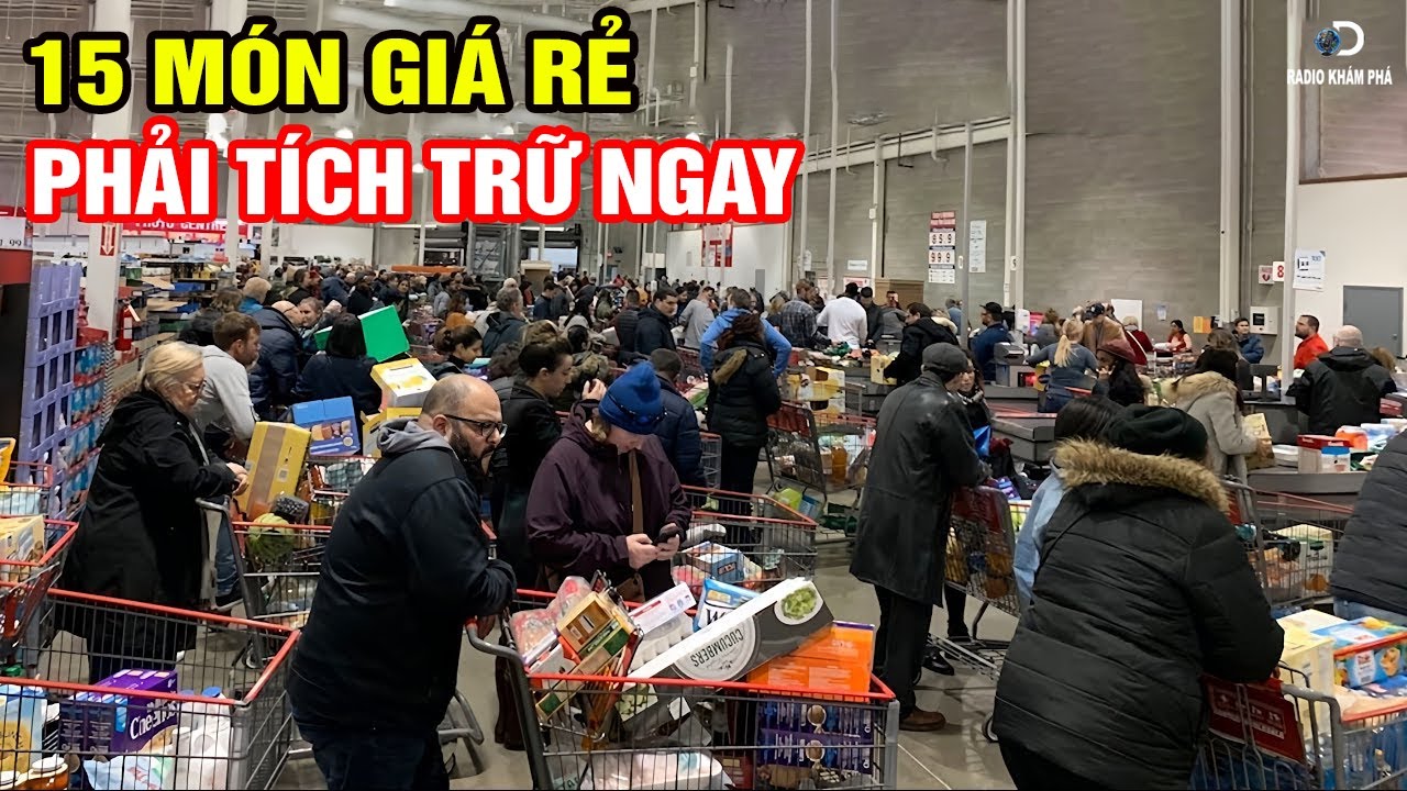 15 Món Đồ Giá Rẻ Này Nên Tích Trữ Ngay Bây Giờ Để Phòng Khi Tình Huống Xấu Xảy Ra