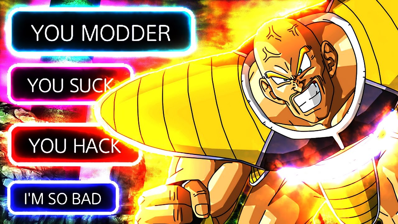 He Called Me A Hacker, So I Made Him Delete Dragon Ball Xenoverse 2 By Using Super Saiyan Nappa!