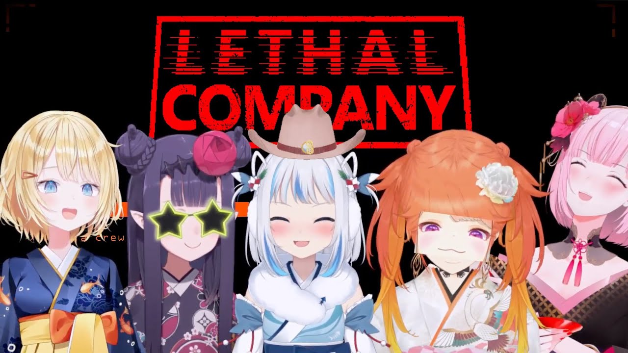 Grim Reaper wins in the end - Lethal Company - Ame Calli Ina Gura Kiara| 『Hololive』