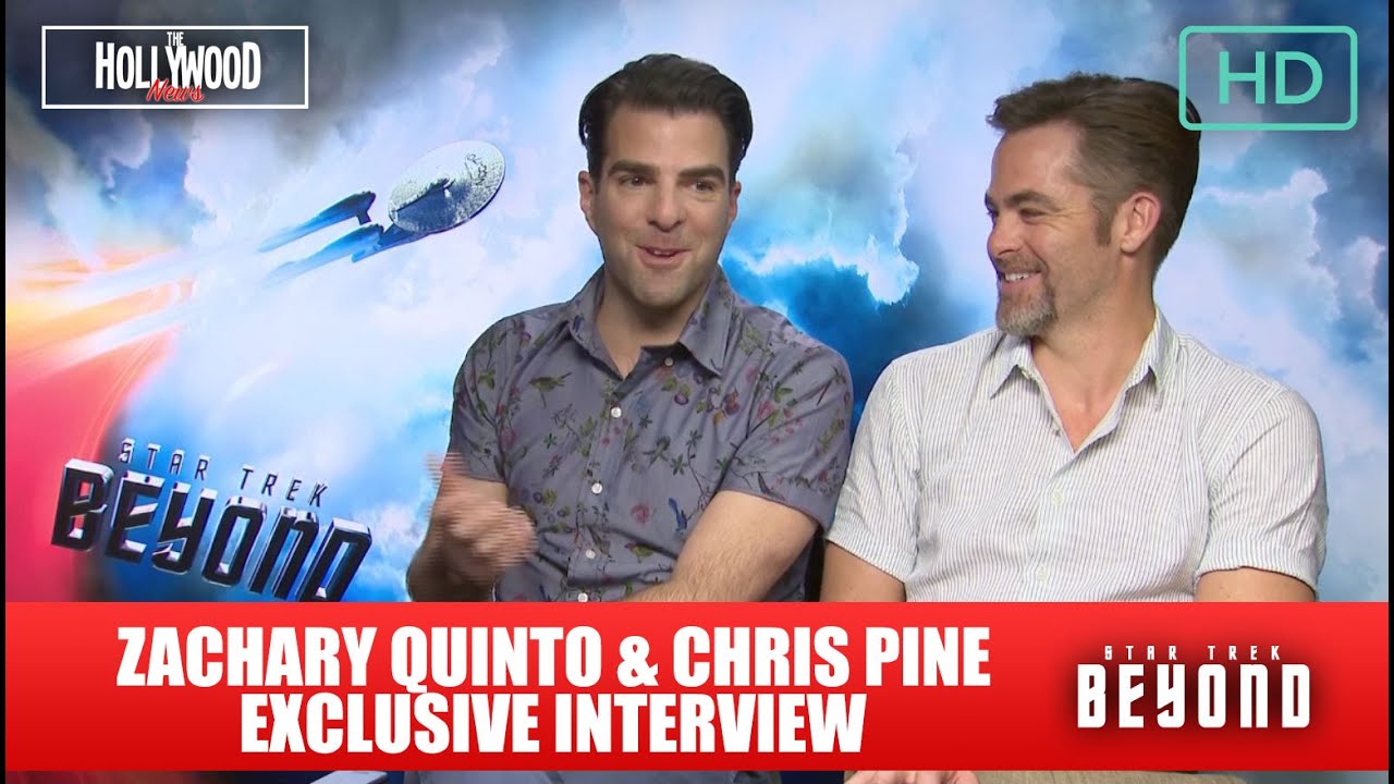 Chris Pine & Zachary Quinto Star Trek Beyond Interview (HD)