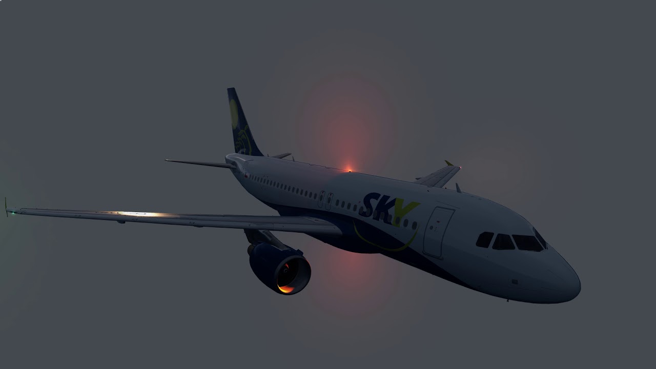 [P3D 4.3] FSLabs A319-X Rough Landing on Lima