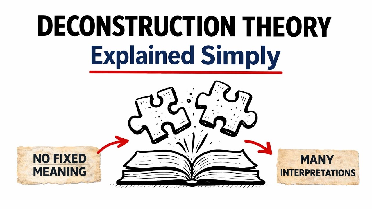Deconstruction Theory and the Death of Fixed Meaning | Jacques Derrida Explained