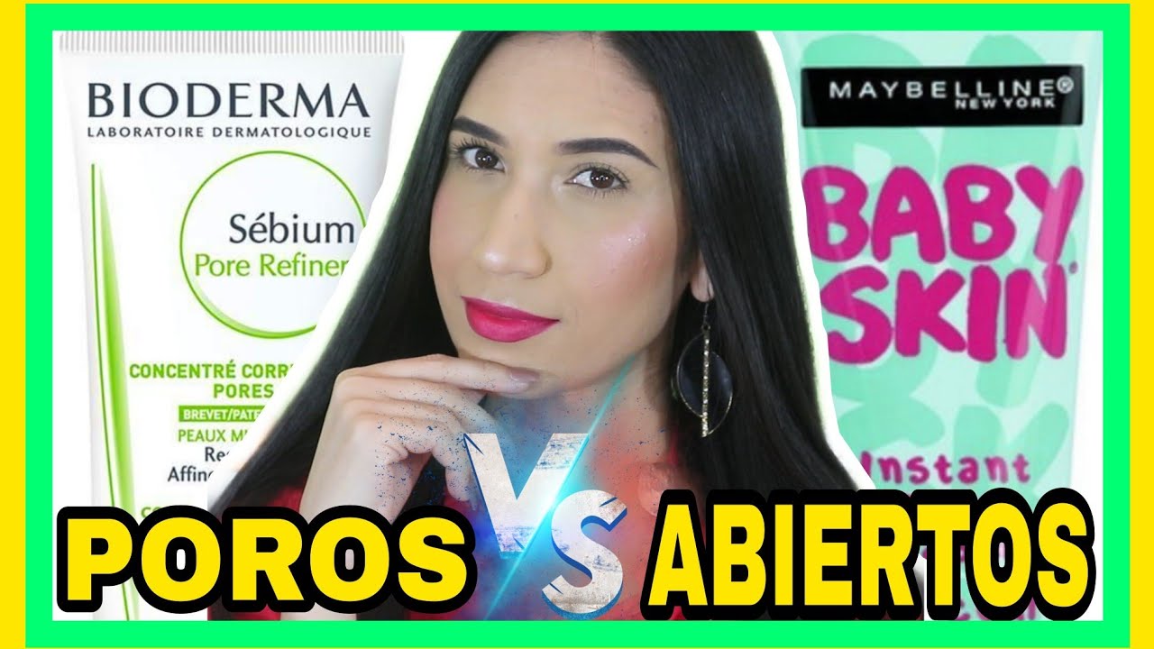 Maybelline BABY SKIN versus Bioderma 💥Cual es el mejor Primer para POROS ABIERTOS? + Deily Urquiola
