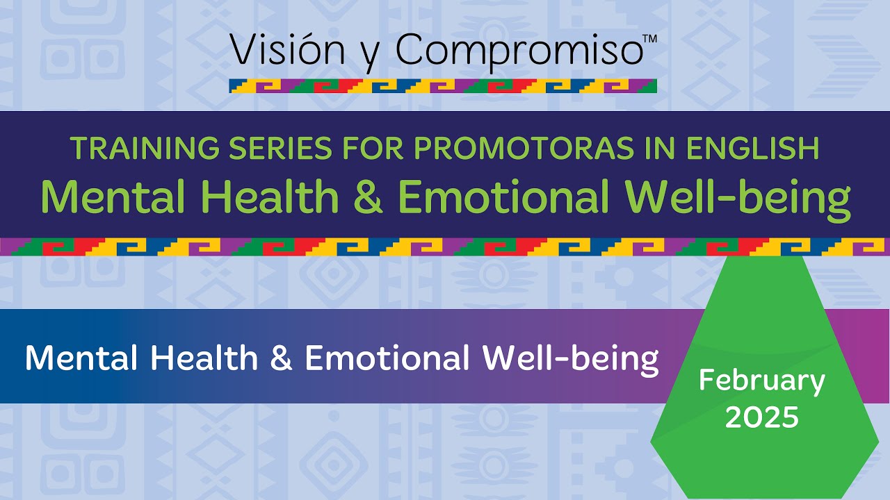 Training Series: Mental Health & Emotional Well-being (February 2025)