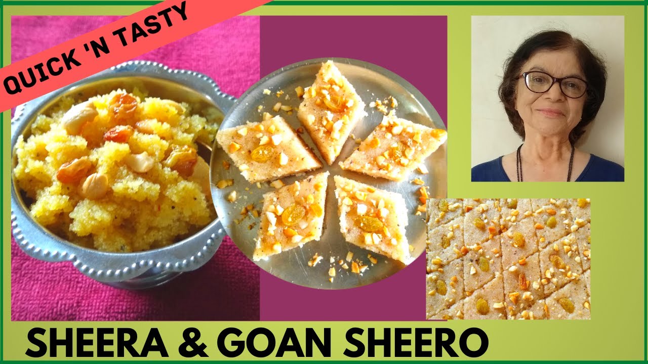 Goan Sheera Recipe / How to make Goan Sheero | Pure Ghee Sheera Recipe | Suji ka Halwa
