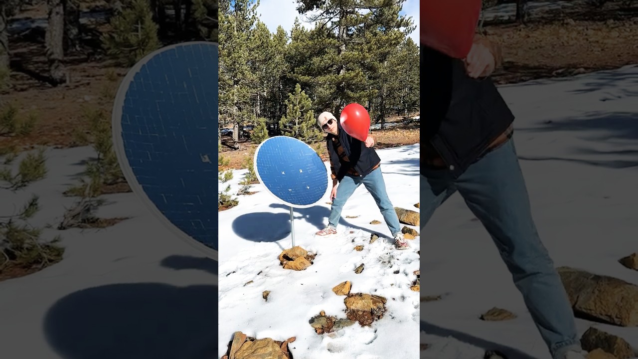 I Took a Solar Concentrator to the Winter Woods&mdash;Can It Really Heat You Up?