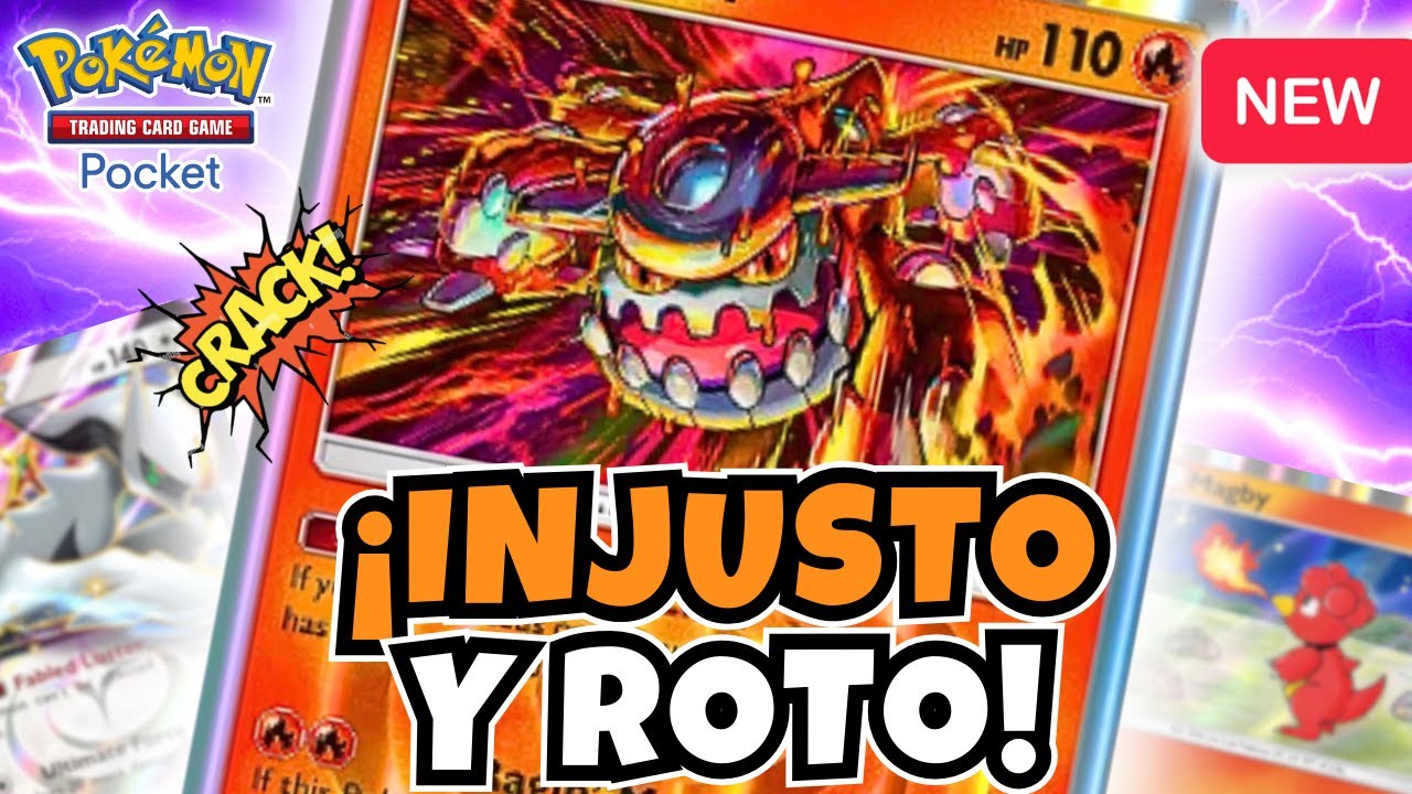 ¡HEATRAN ESTÁ ROTÍSIMO en Pokémon TCG Pocket!