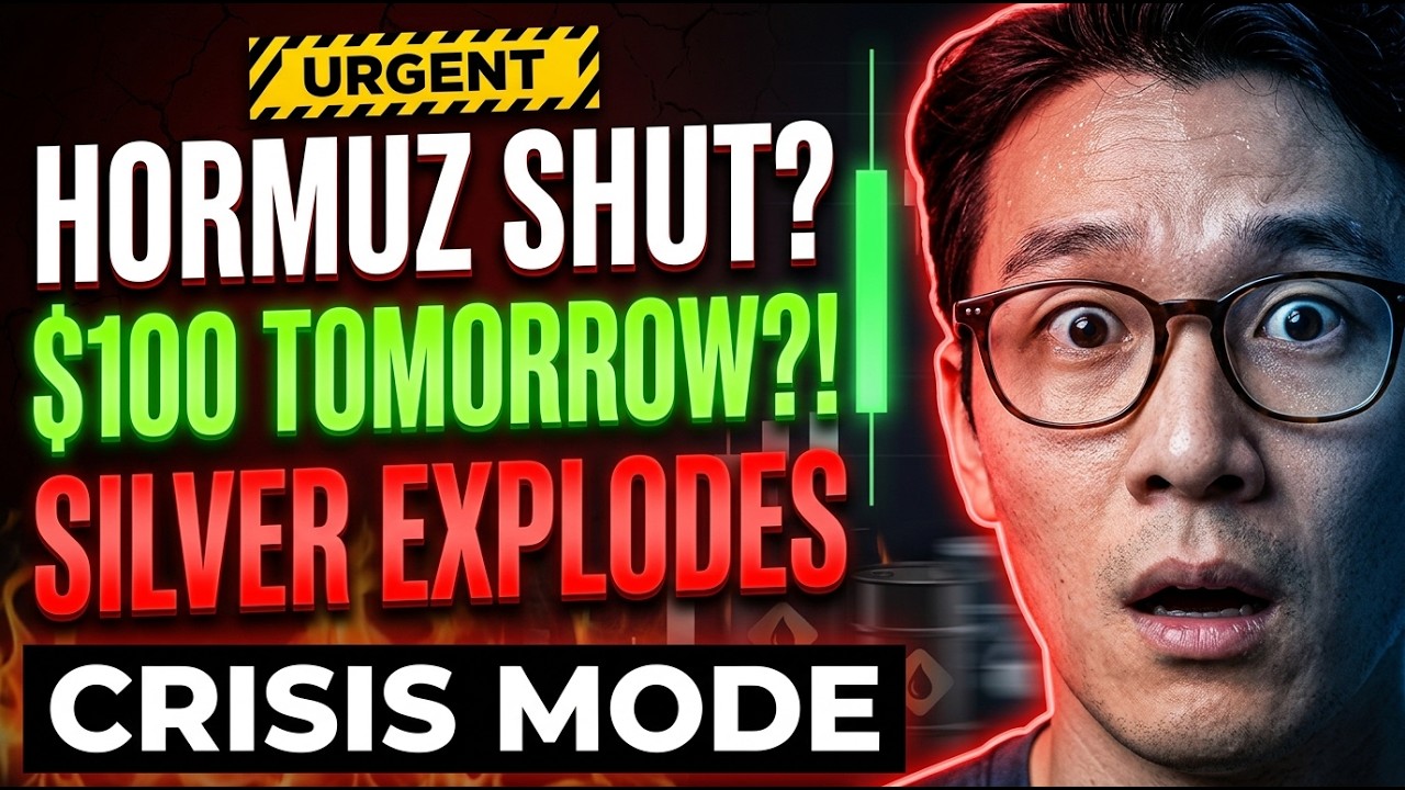 URGENT: Iran War Closes Hormuz—Silver $95 Today, $100 Tomorrow | Crisis Nobody Mapped