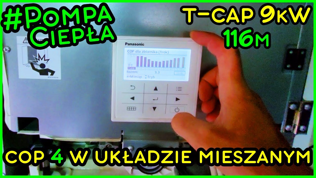 Ile Energii Zużywa T-CAP 9kW w domu 116m2