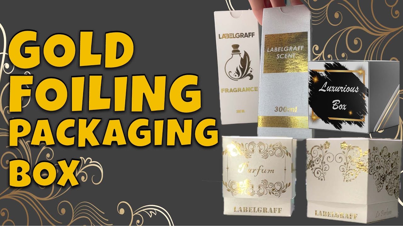 Gold Foiling Packaging Box