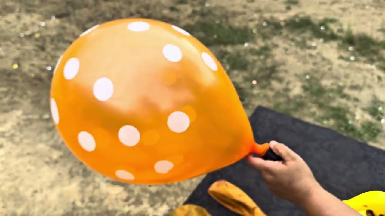 Gold Balloon Rocket Test Outdoor 🚀 | 12” vs 18” vs 24” vs 36” — Which One Goes Fastest & Farthest?