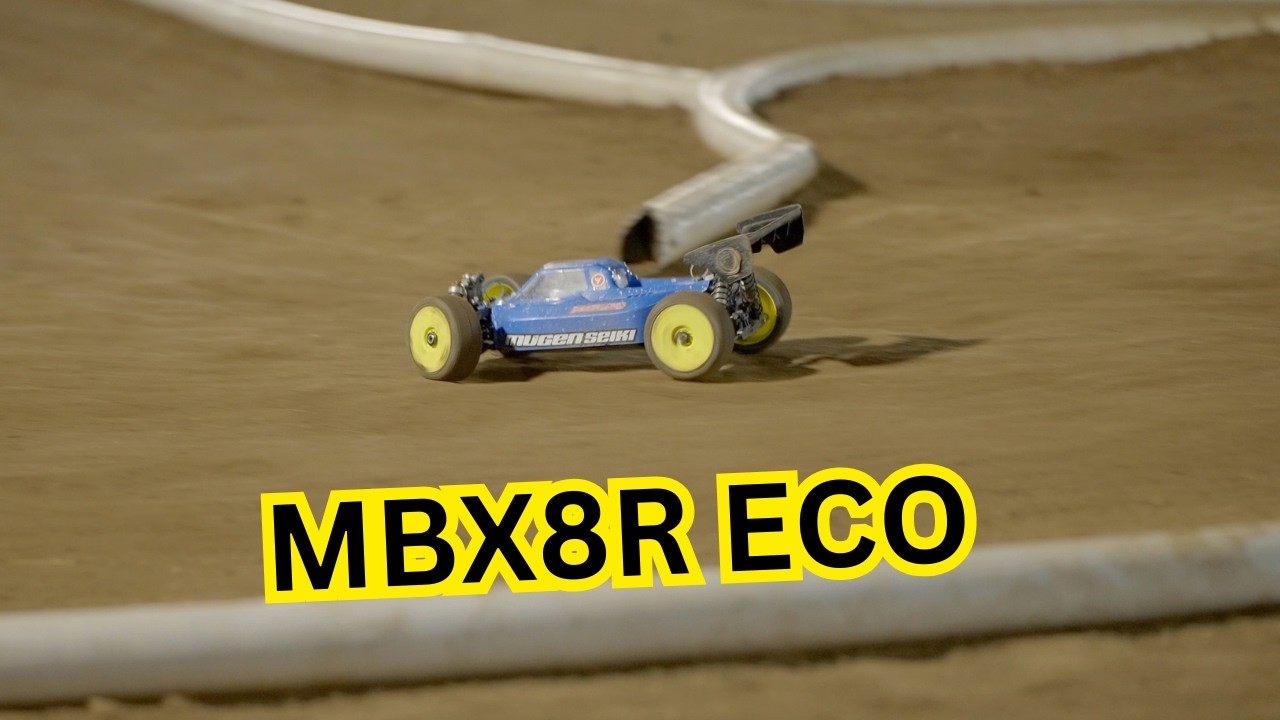 “RC Buggy CRASH at The Track – MBX8R Eco!”