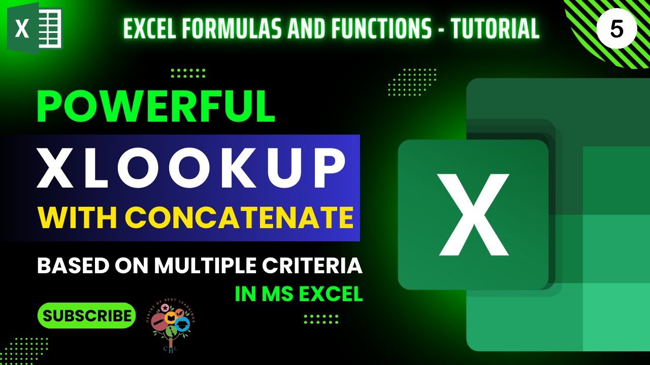 Excel XLOOKUP для нескольких критериев с конкатенацией | Расширенное руководство по Excel