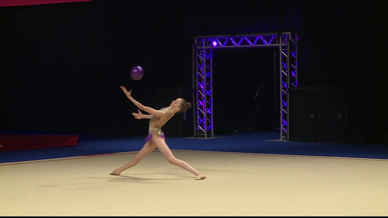 Erin Mcintosh - Junior - Ball - 2019 British Rhythmic Championships