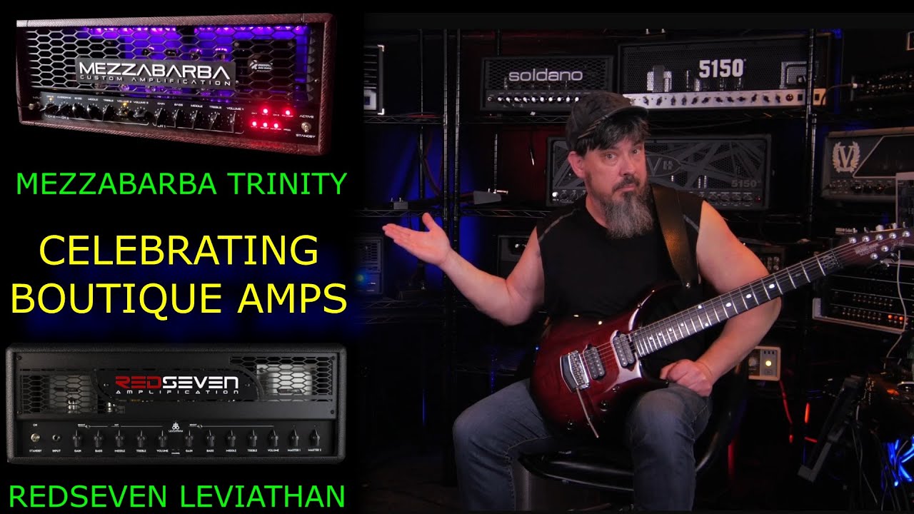 Лучшие бутиковые металлические усилители Mezzabarba Trinity и Redseven Leviathan