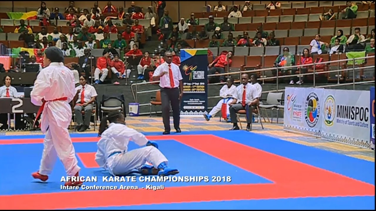 Senegal vs Morocco | Female Team Kumite (Part I) - African Karate Championships 2018