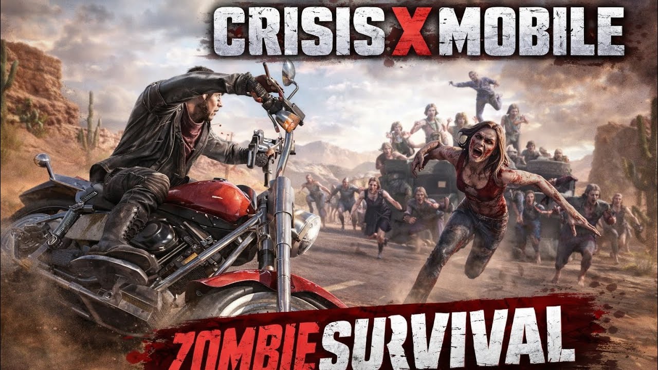 Crisis X Mobile – Deadly Zombie Attack! Survival Challenge 🔥