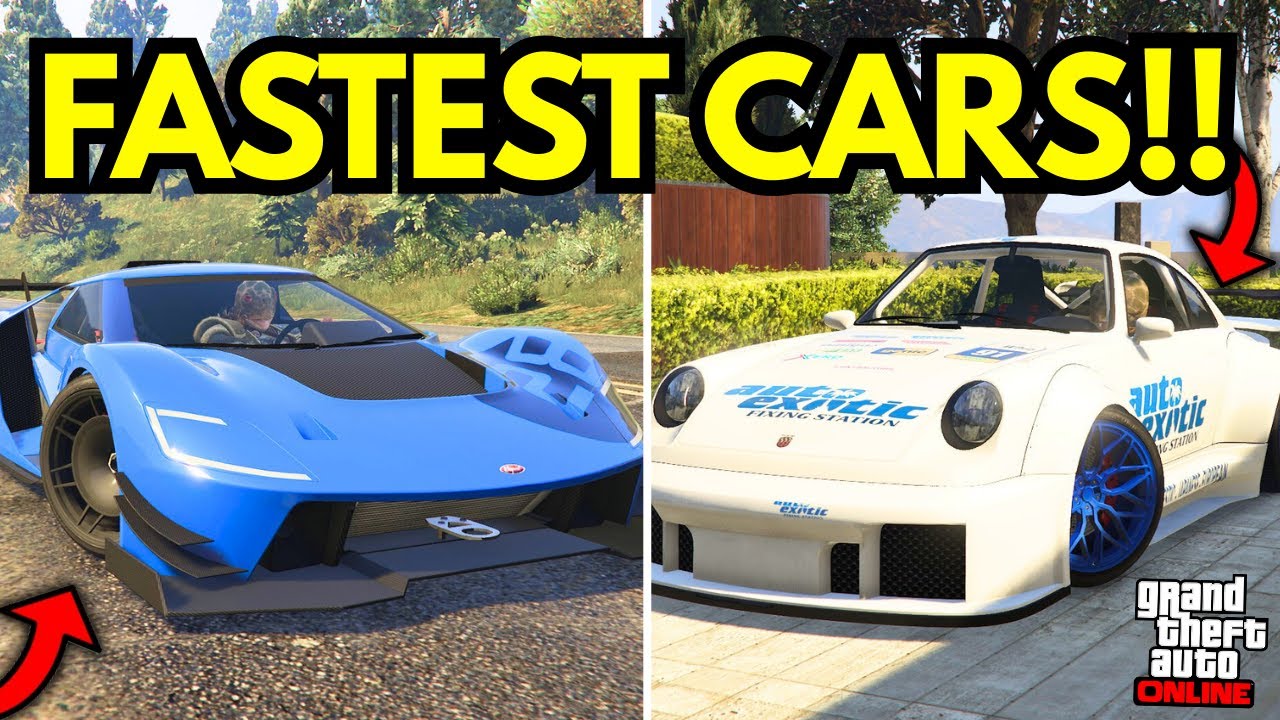 Вот 5 самых быстрых автомобилей в GTA 5 Online!