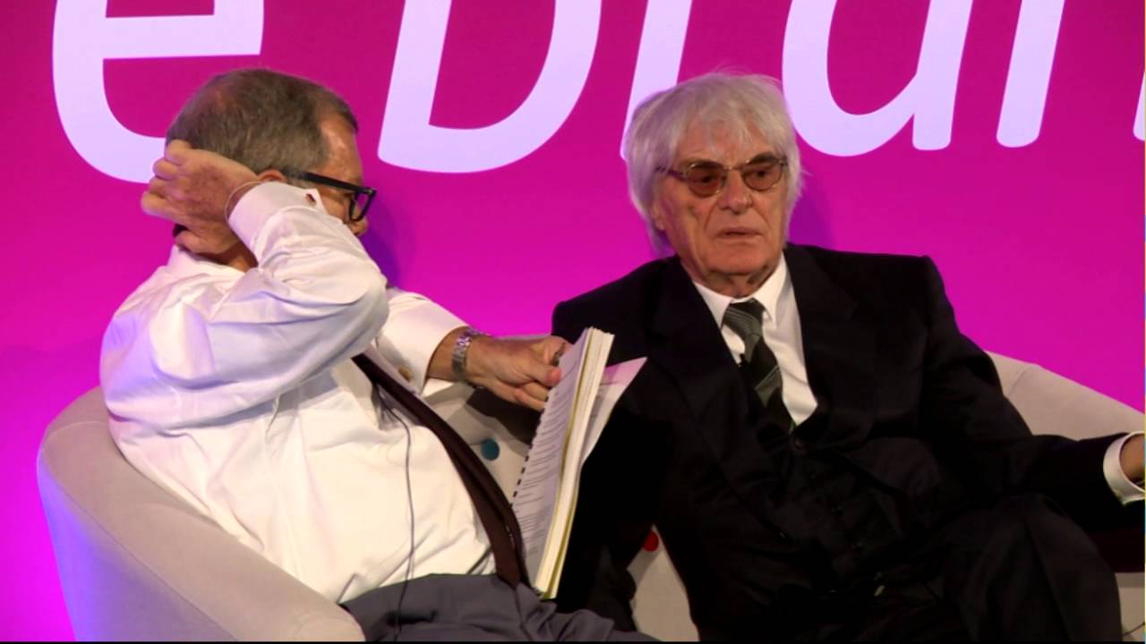 Sir Martin Sorrell and Bernie Ecclestone