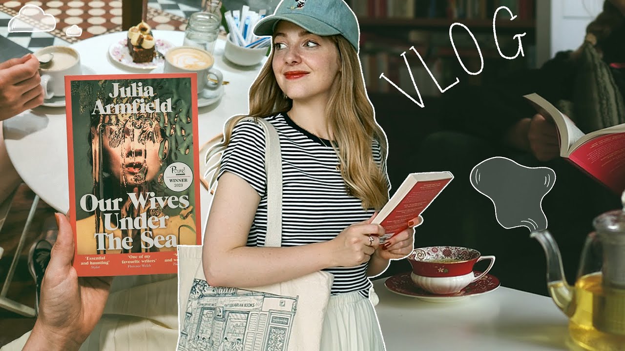 a cozy, bookish weekend vlog ☁️☕ book shopping, cafes & new faves