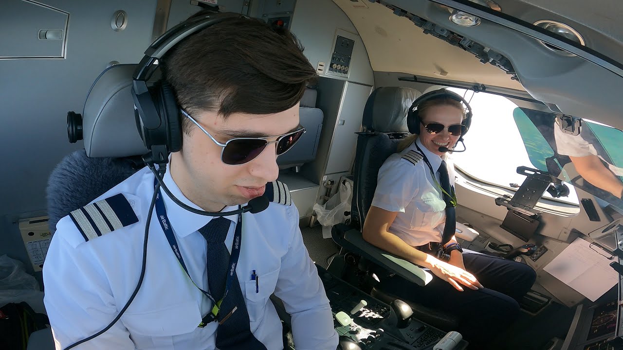 airBaltic Captain and Her Son Fly Together for Mother's Day