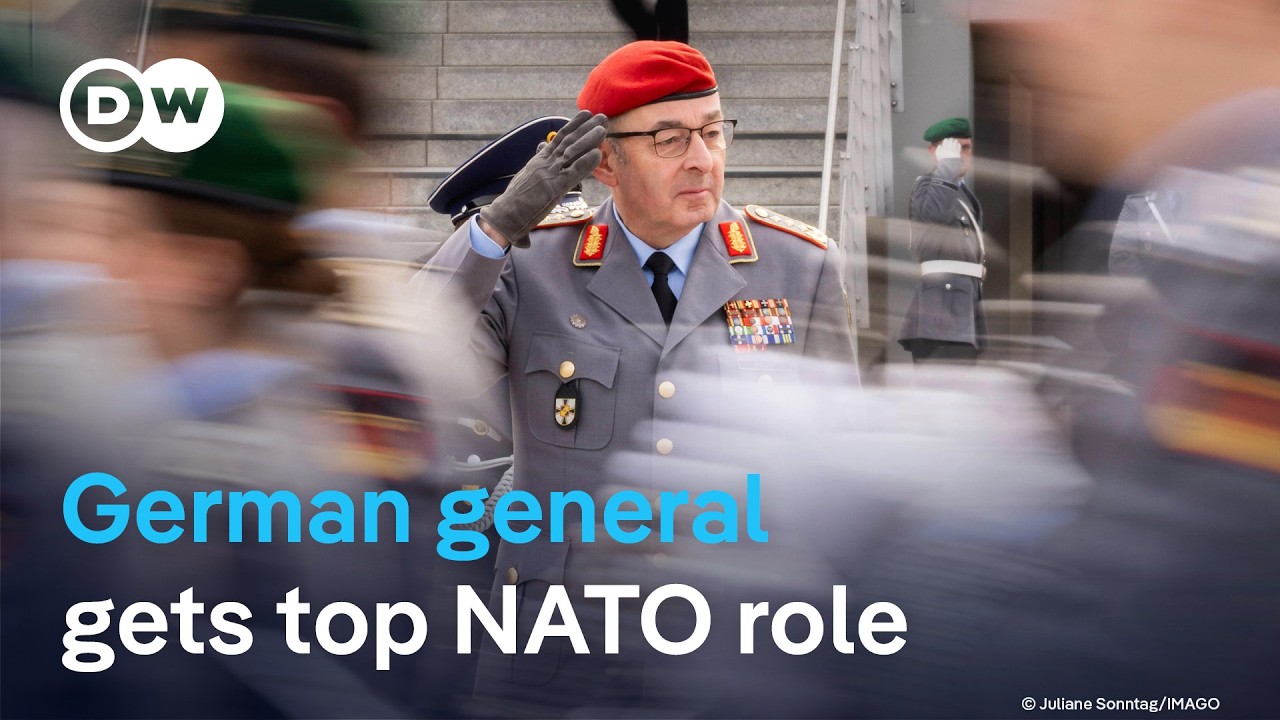 Germany's highest-ranking general elected as Chair of NATO's Military Committee | DW News