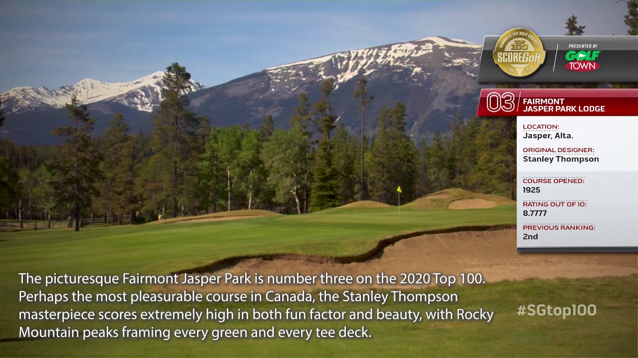 SCOREGolf's 2020 Top 100 Canadian Golf Courses: #10-1