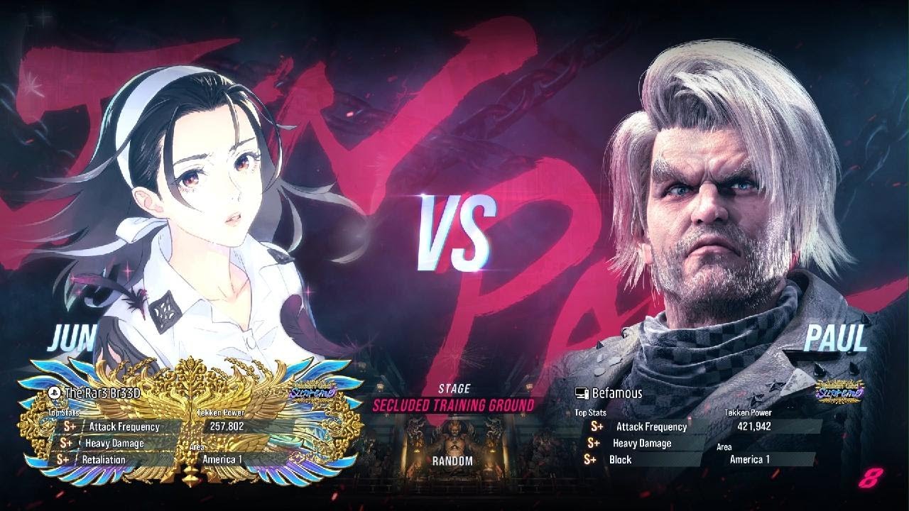 TEKKEN 8 S1  | Jun Vs Paul (BeFamous)