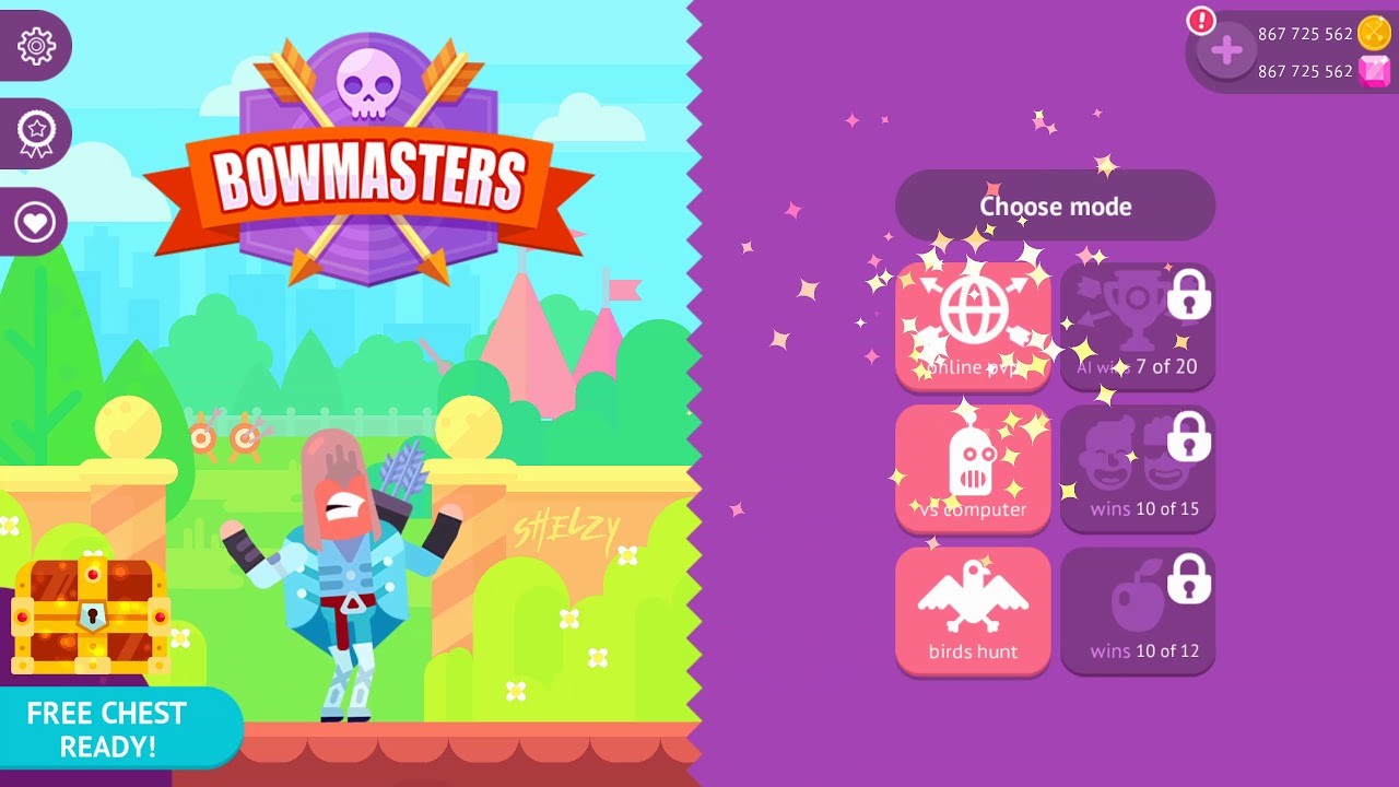 BowMasters Birds Hunt Unlock Best Characters