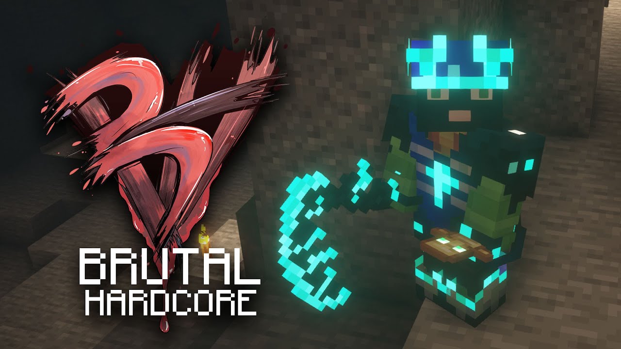 Menunggu Jawaban Dari Musuh di Minecraft BRUTAL HARDCORE - #13