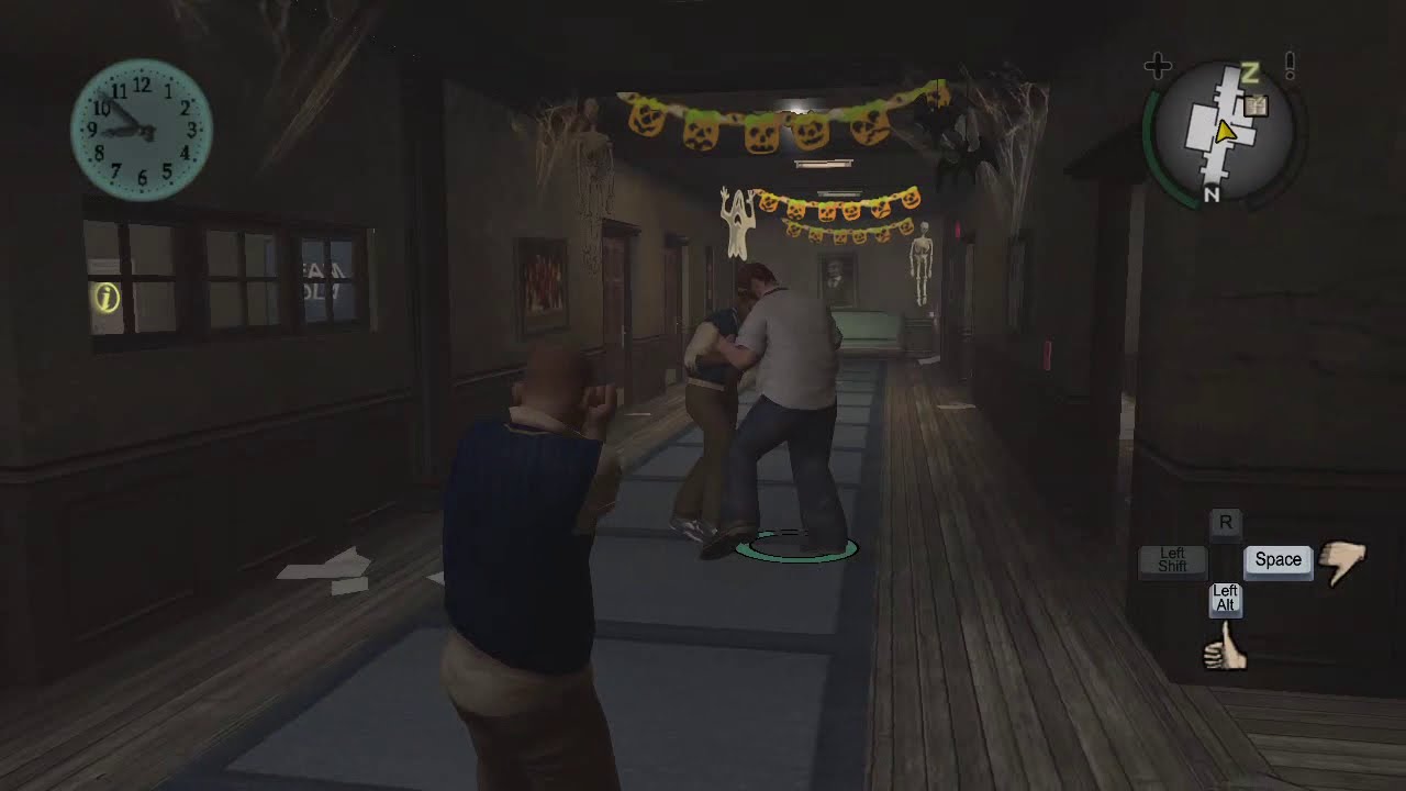 Bully SE: Fight in the Boy's dorm before Halloween