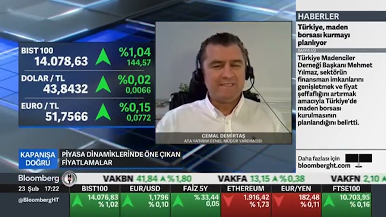 Cemal Demirtaş: Bireysel yatırımcılar neyi alıp sattıkları konusunda dikkatli olmalı.