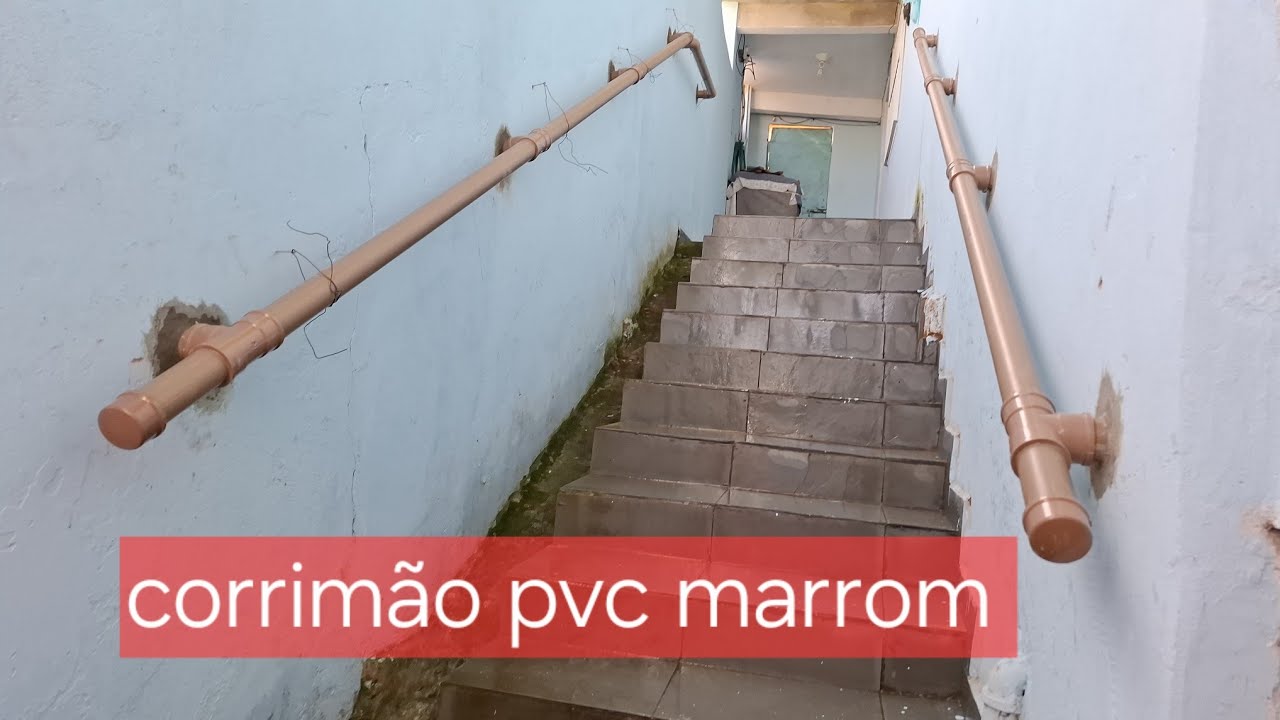 CORRIMÃO PVC .COMO FAZER