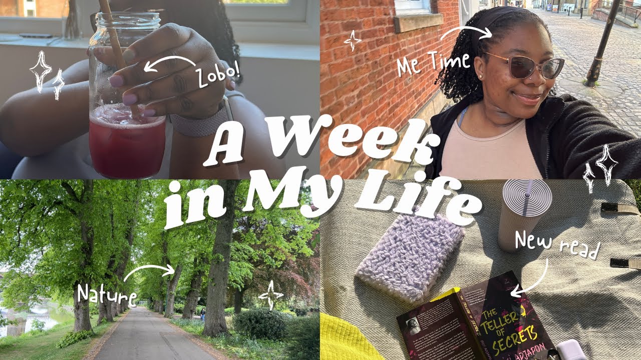 A Cozy Week in My Life | New Reads, Zobo & Outside Time 🌷