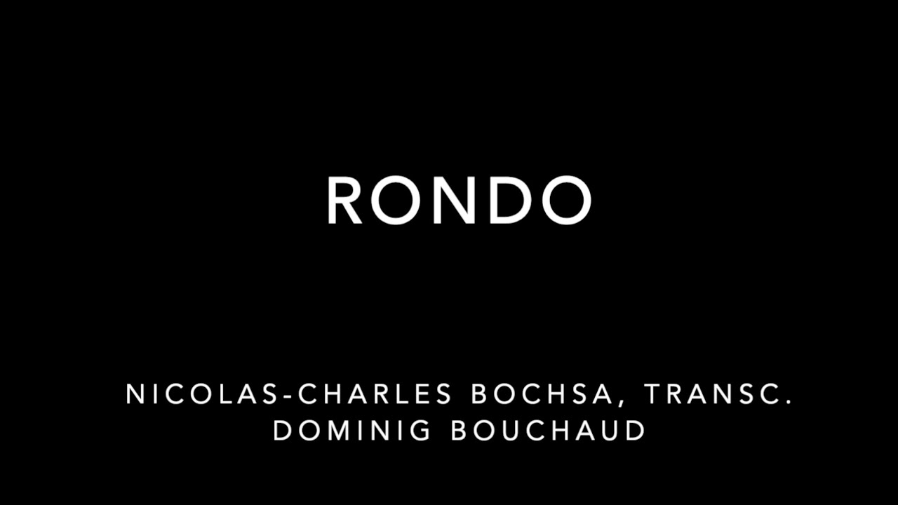 RCM Harp- Grade 8, List B. Rondo