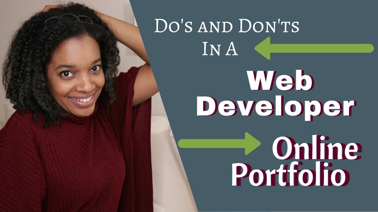 Do's & Don'ts In a Web Developer Online Portfolio