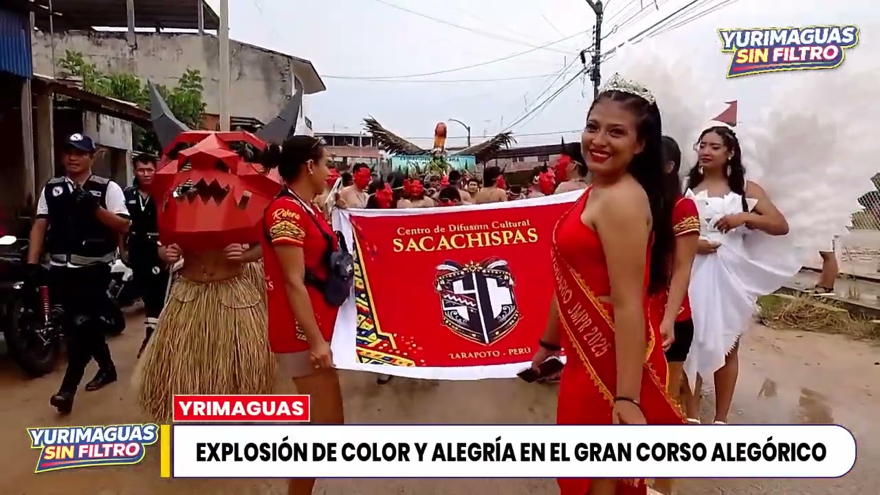 ⚪🟡 #Yurimaguas || EL GRAN CORSO ALEGÓRICO DESLUMBRÓ CON COLOR Y TRADICIÓN