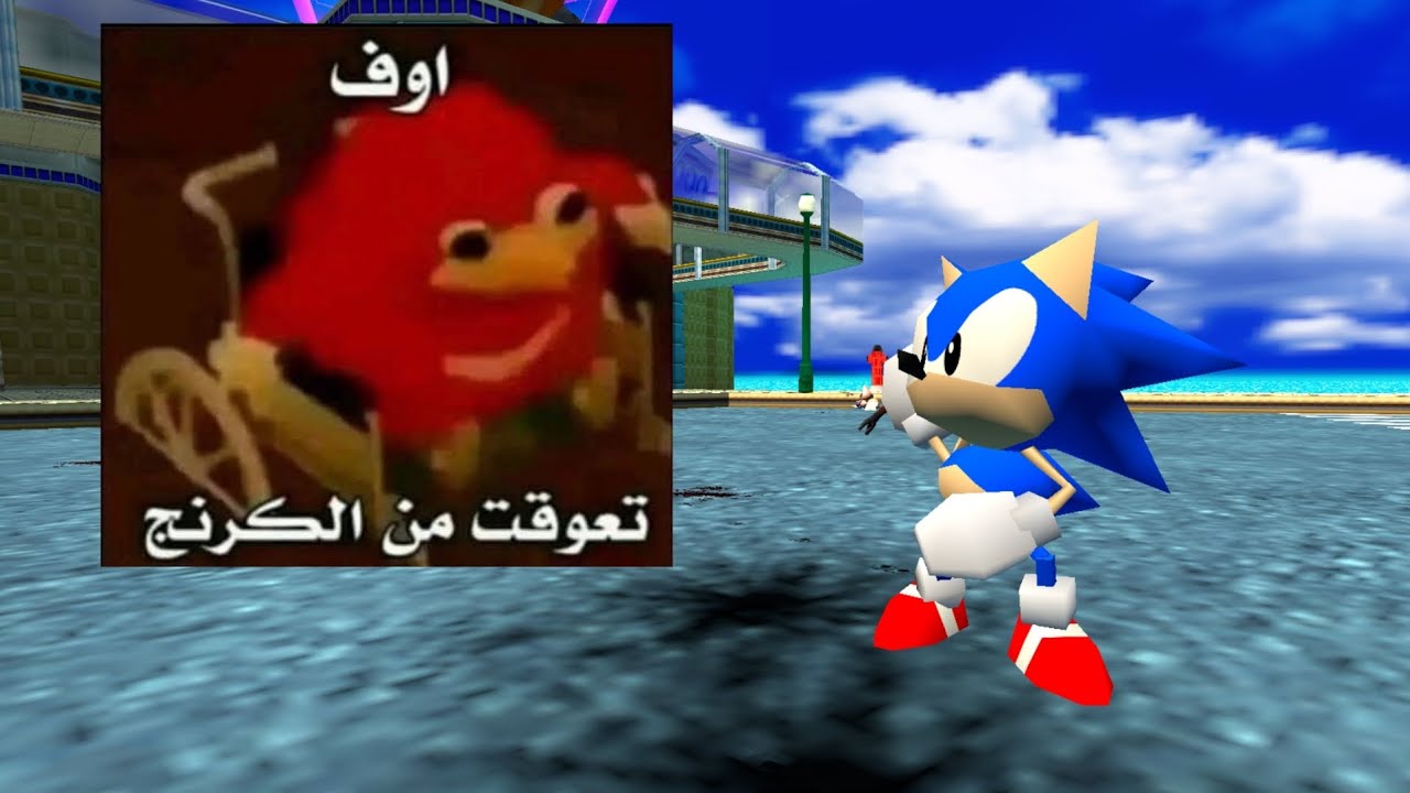 رد فعل سونيك على الميمز الكرنح