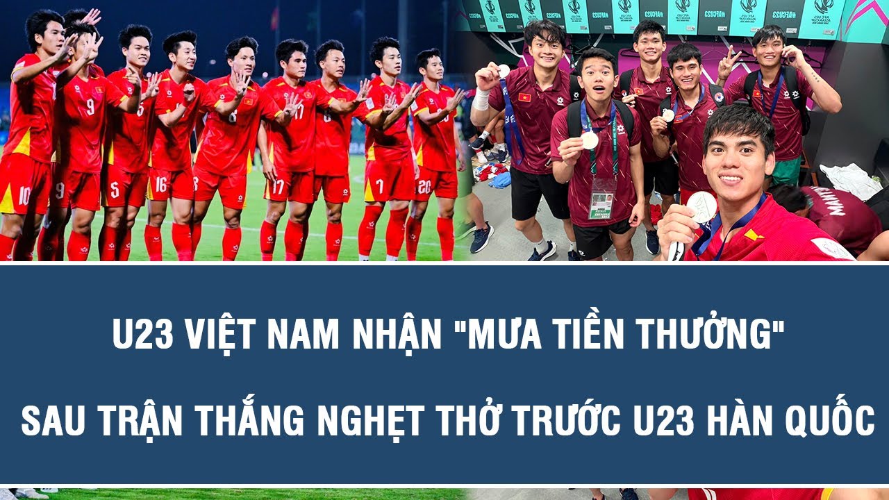 U23 Việt Nam nhận 