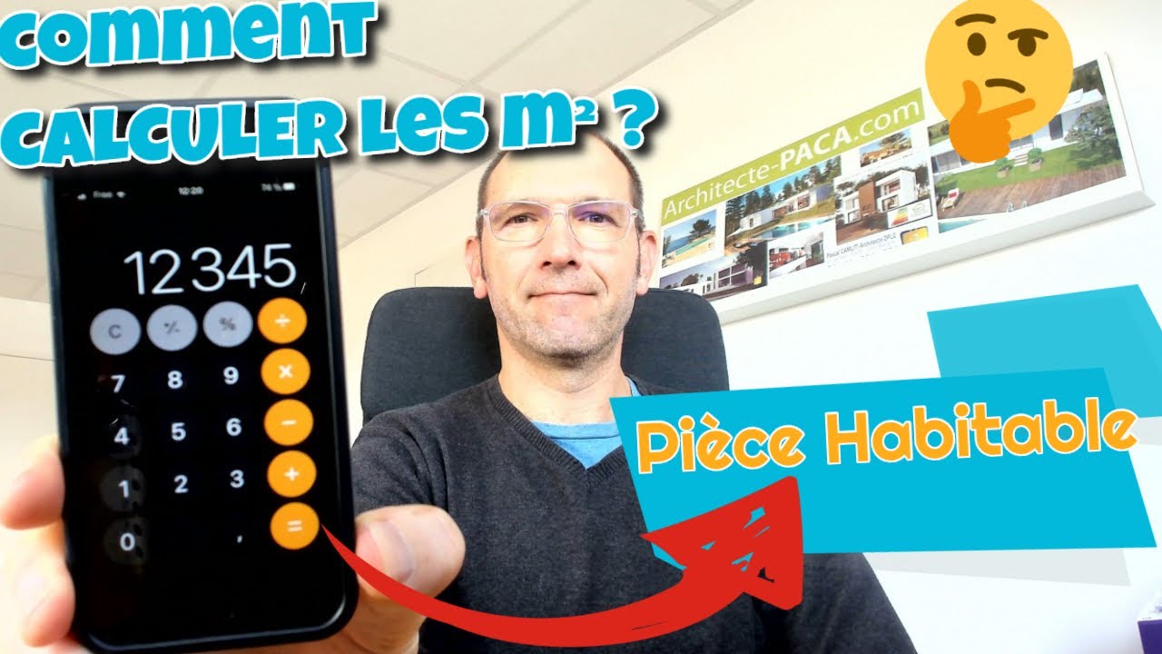 👁️ Comment Calculer les m2 d'une pièce habitable ?