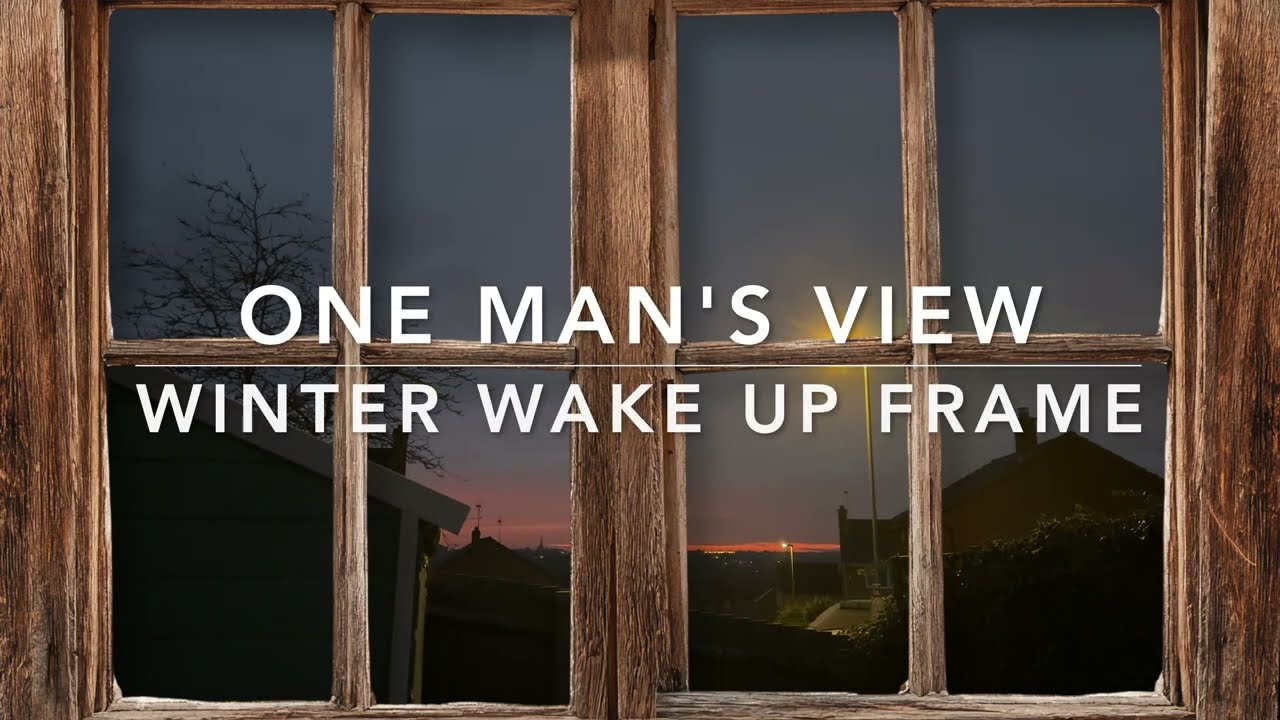 Wake Up Window 🌅 Watch Morning Light Enter the Day | Gentle Bird Sounds